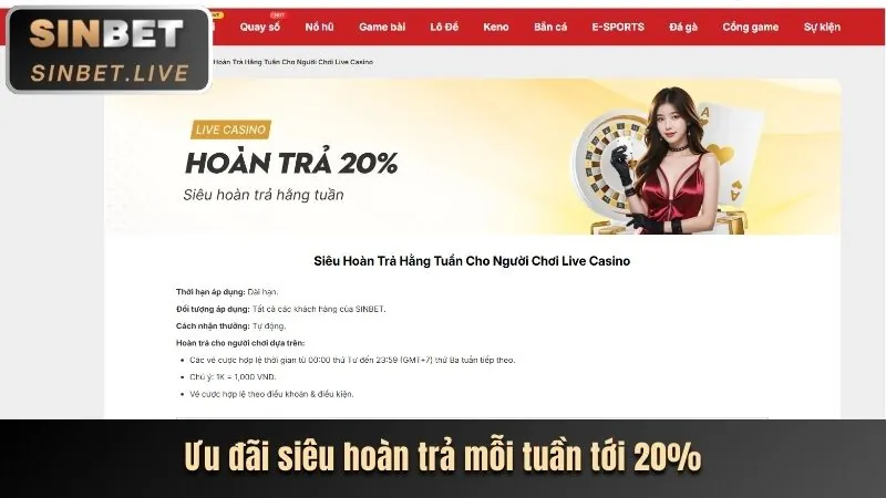 Hoàn Trả Tiền Mặt Cao Hơn